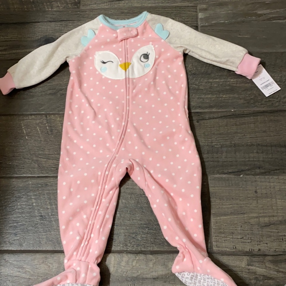 Carter’s baby girl fleece pajamas